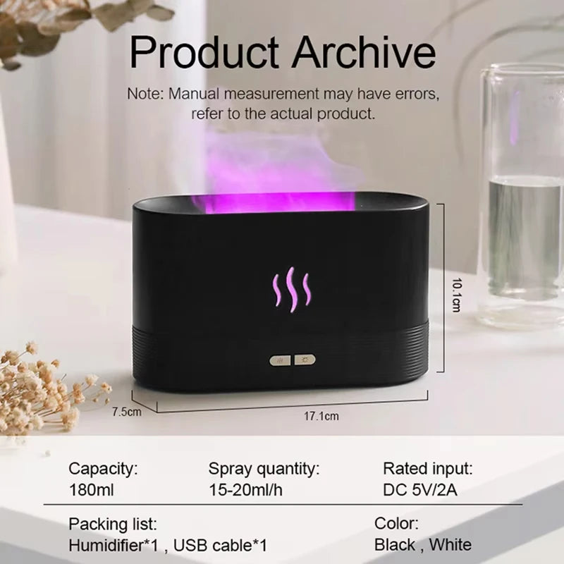 Aromatherapy Flame Diffuser